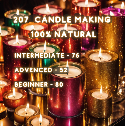 207 Natural Candle Recipes – Complete Guide